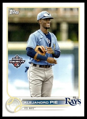 2022 Topps Pro Debut Alejandro Pie FCL Rays #PD-164
