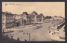 Vintage Postcard Belgium Brussels Royal Palace