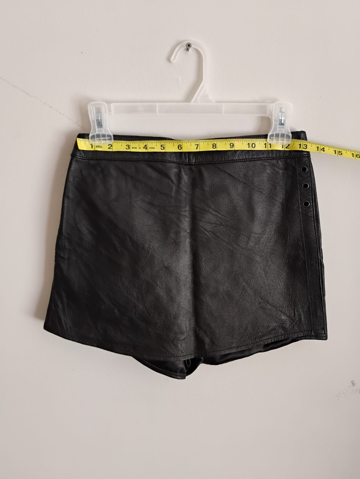 U.S.A Bikers Dream Apparel Women's Leather Shorts