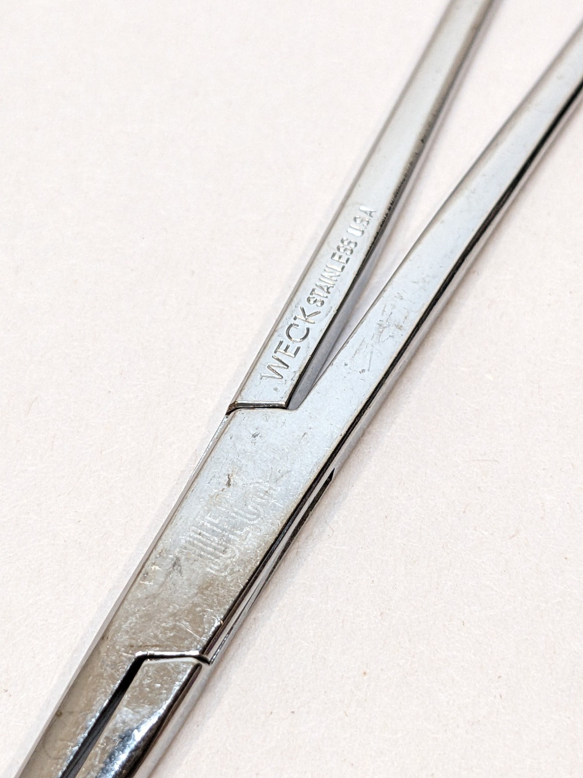 Lot of (4) Forceps Jarit 449-310 & 140-240 + WECK 075120 & 714260