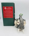 Retired Slavic Treasure African Elephant II Blown Glass — photo 1