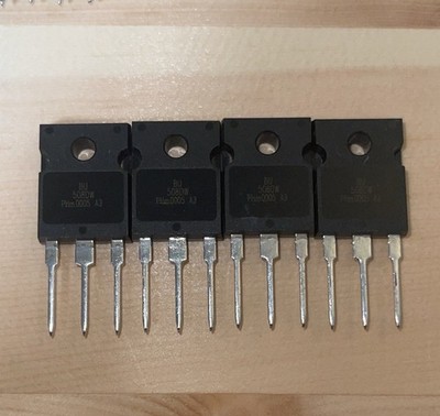 4 Stück - BU508DW  *Original* PHILIPS BU508 Transistor  CRT TV TO-247 - NOS NEU