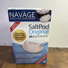 NAVAGE ONE PACK Original SaltPod 30 Capsule Box sealed Exp 2028
