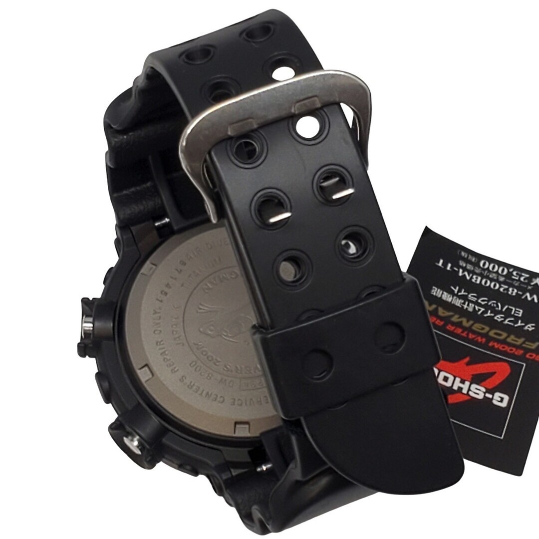 G-SHOCK DW-8200BM-1T FROGMAN MEN IN BLACK 2 Frogman Men in Black 2 edition image 5