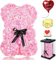RosenbäR - Geschenk Zum Muttertag FüR Mama Frauen -RosenblumenbäR Rosen TeddybäR