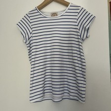The Beaufort Bonnet Company Penny's Play Shirt Park City Periwinkle Stripe 14