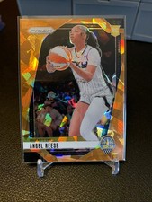 2024 Panini Prizm WNBA - #10 Angel Reese (RC) Orange Ice Prizm