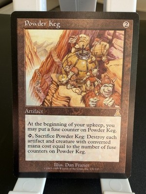 MTG Powder Keg   Urza s Destiny 1999   English   LP/NM   Rare   Original
