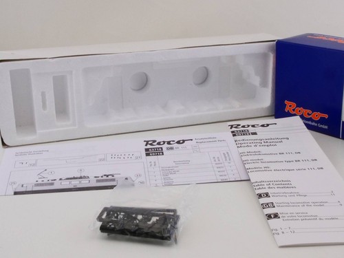Roco 63718 Locomotive Électrique Br 111 054-3 DB Dc Dss H0 comme Neuf ! - Photo 9 sur 11