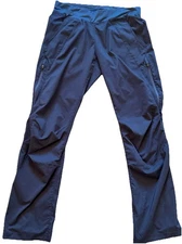 Arc'teryx Outdoors Side Zip Pants Pull On Stretch Gray Womens Size Small Reg EUC