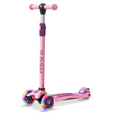 Dribbl 3-Wheel Kids Scooter - Lean-to-Steer Technology, Adjustable Height Handle
