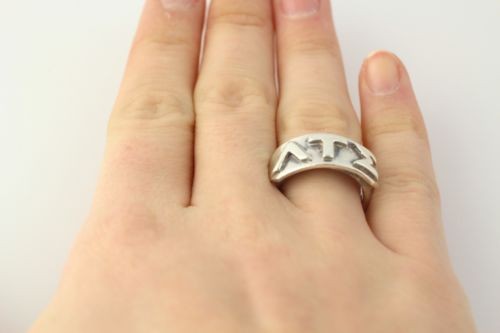 Lambda Tau Sigma Ring Sterling 925 Fraternity Sor… - image 9