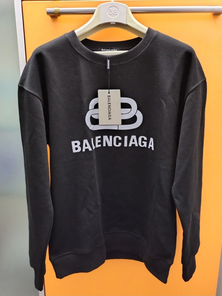 Felpa Balenciaga nera - Immagine 3 di 4