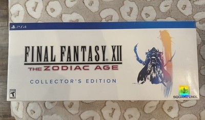 NEW SEALED FINAL FANTASY XII The Zodiac Age Collectors Edition Playstation 4 PS4
