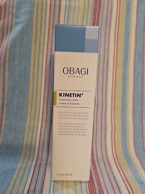 Obagi Clinical Kinetin+ Hydrating Cream 1.7 fl oz 50 mL NEW NIB Sealed