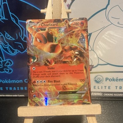 Pokémon TCG Charizard EX Black Star Promo Karte XY29 Light Play