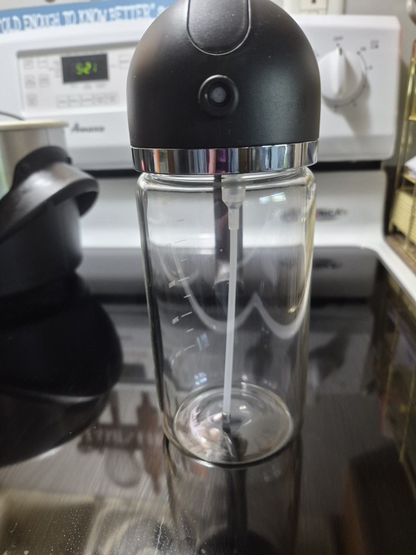 CXINYI Oil Dispenser/Sprayer Glass Bottle for Kitchen 16oz Perfect for air fryer