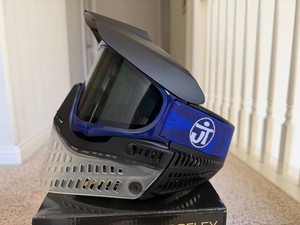 JT Proflex Custom Build Mask - Birthstone Sapphire with Clear ICE