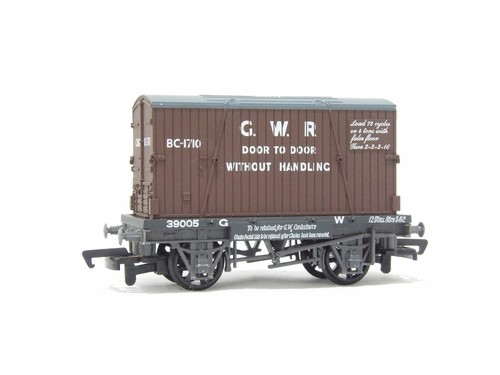 Mainline GWR Conflat Flachwagen mit Container Nr.39005 937355 Spur OO | Condition: Used