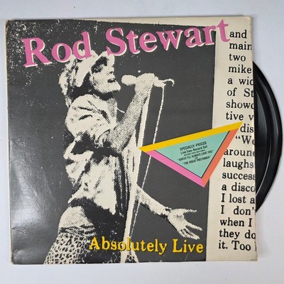 Rod Stewart - Absolutely Live 12'' Record 1982 Warner Bros Rock 33 RPM