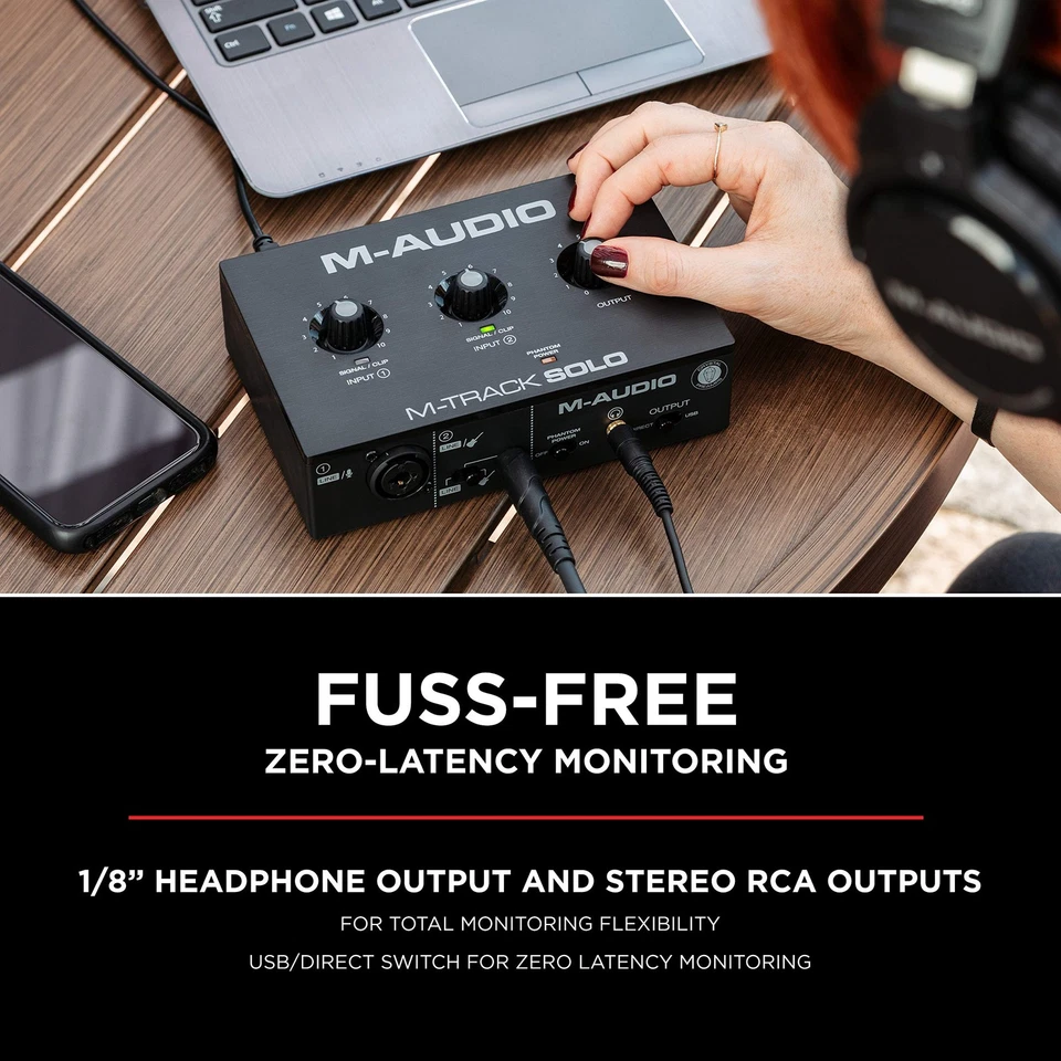 USB Audio Interface: Record, Stream, Podcast with XLR, Line, DI Inputs + Soft... - Image 4 of 4