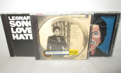 Leonard Cohen - The Best Of CD Sealed w/ Recent Songs - Love & Hate