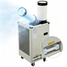 110V Portable Air Conditioner 9180Btu/h Industrial Spot Cooler Aircon Warehouse