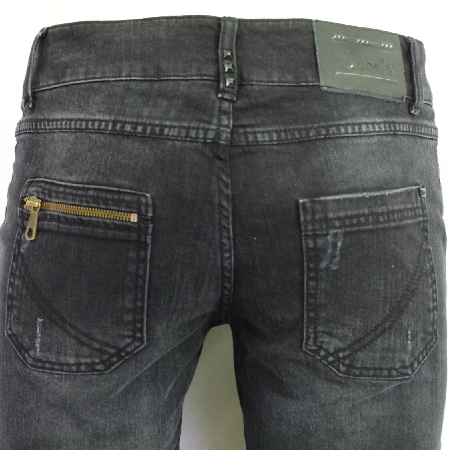 Pantalon Jean Noir Slim Zara - Taille 34 (XS/S) - Coupe Fuselée - Effet Amincissant - Neuf Sans étiquettes
