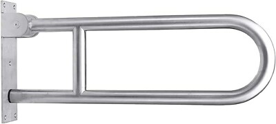 Jiner 23.6 INCH Bathroom Stainless Steel Flip Up Handicap Safety Grab Bar ~NEW~