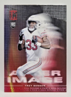 Trey Benson 2024 Topps Signature Class After Image #AI-15 Rookie (RC) Cardinals