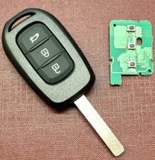 Funk Schlüssel Fernbedienung SENDER 434MHz Key 3 Tasten PCF  für Twingo III A223