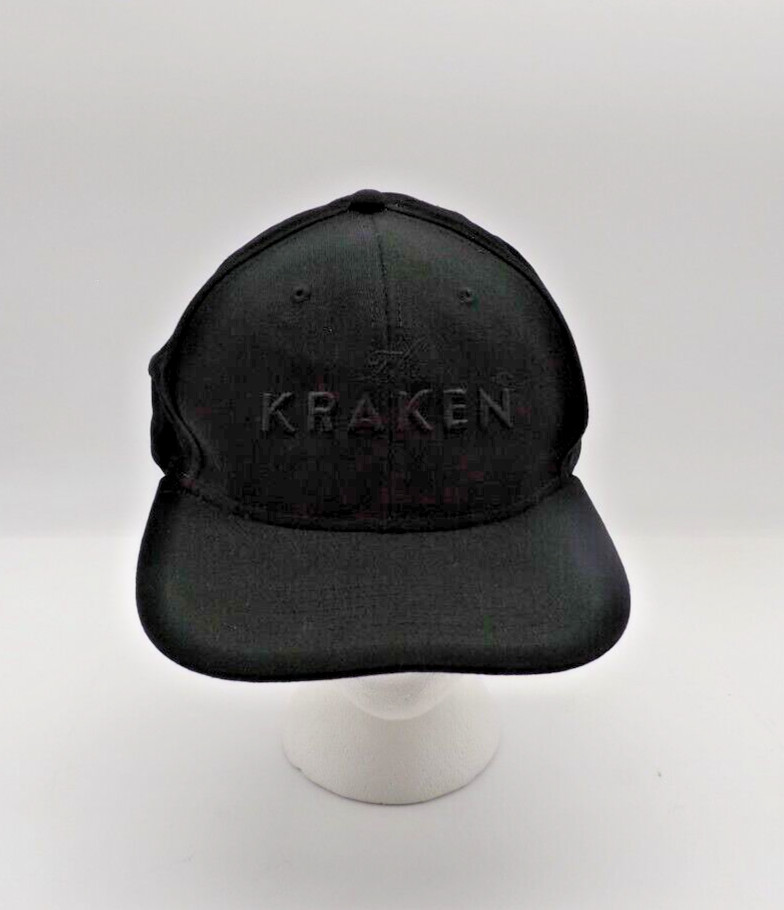 The Kraken Cap Black Baseball Style Snapback Hat Limi… Gem