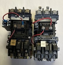 ALLEN BRADLEY,509-BOD,NON REVERSING STARTER LOT OF 2