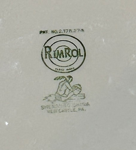 Lot of Five (5) Vintage Hotel/Restaurant Dinner Plates ~ Shenango Lamberton More - Picture 7 of 15