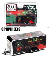 AUTO WORLD RAT FINK COLLECTIBLE ENCLOSED TRAI...