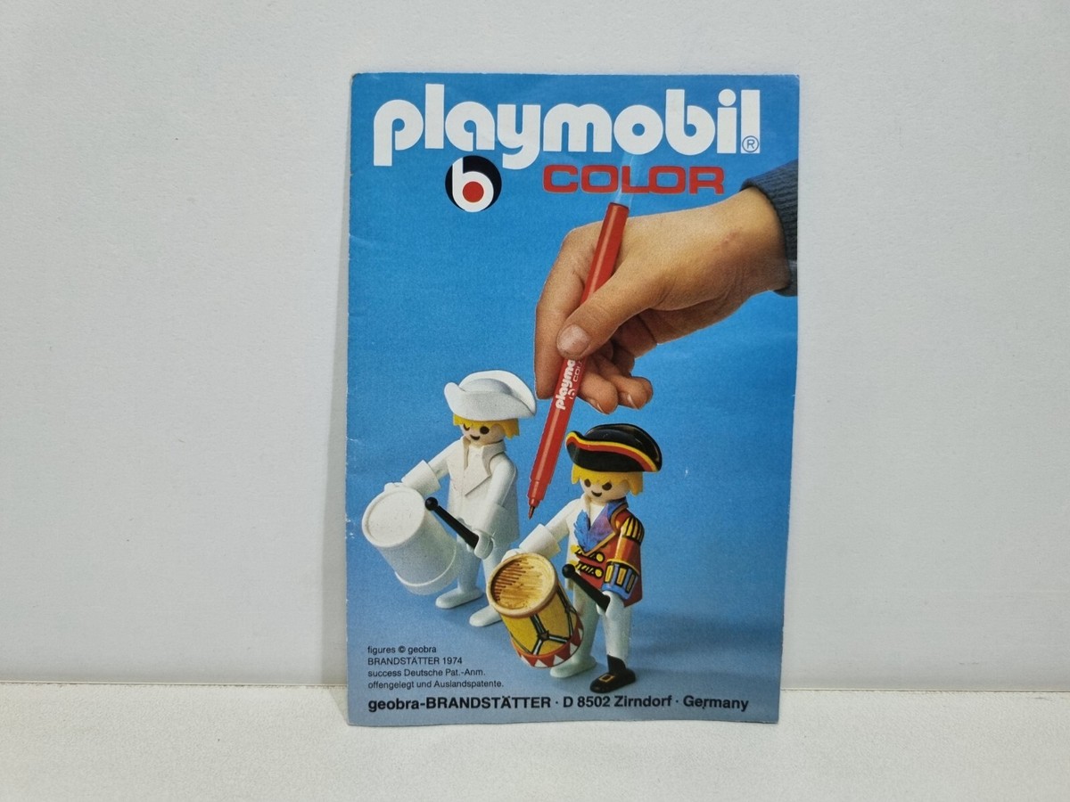 Playmobil Color Medium Catalog 15x10 Year 1974 Manual