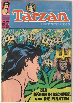   TARZAN HERR DES DSCHUNGELS #165, Williams 1974 COMICHEFT Z2