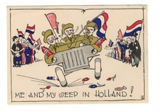 WW2 - Liberazione Olanda 1945, "Io e la mia Jeep" soldati inglesi