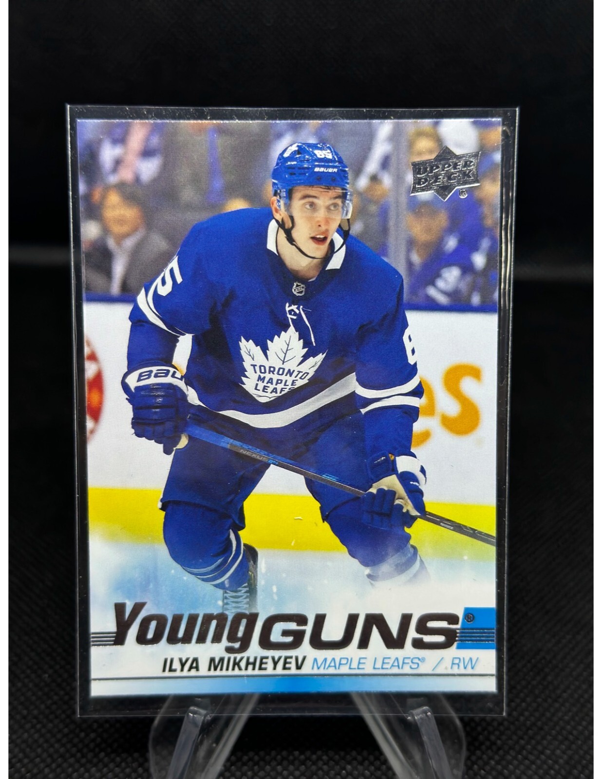 2019-20 Upper Deck Young Guns Ilya Mikheyev #210 Rookie Card Toronto Maple Leafs