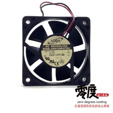Fan ADDA 6015 DC 12V 0.11A 6CM AD0612MB-D70GL 2 New .YY0
