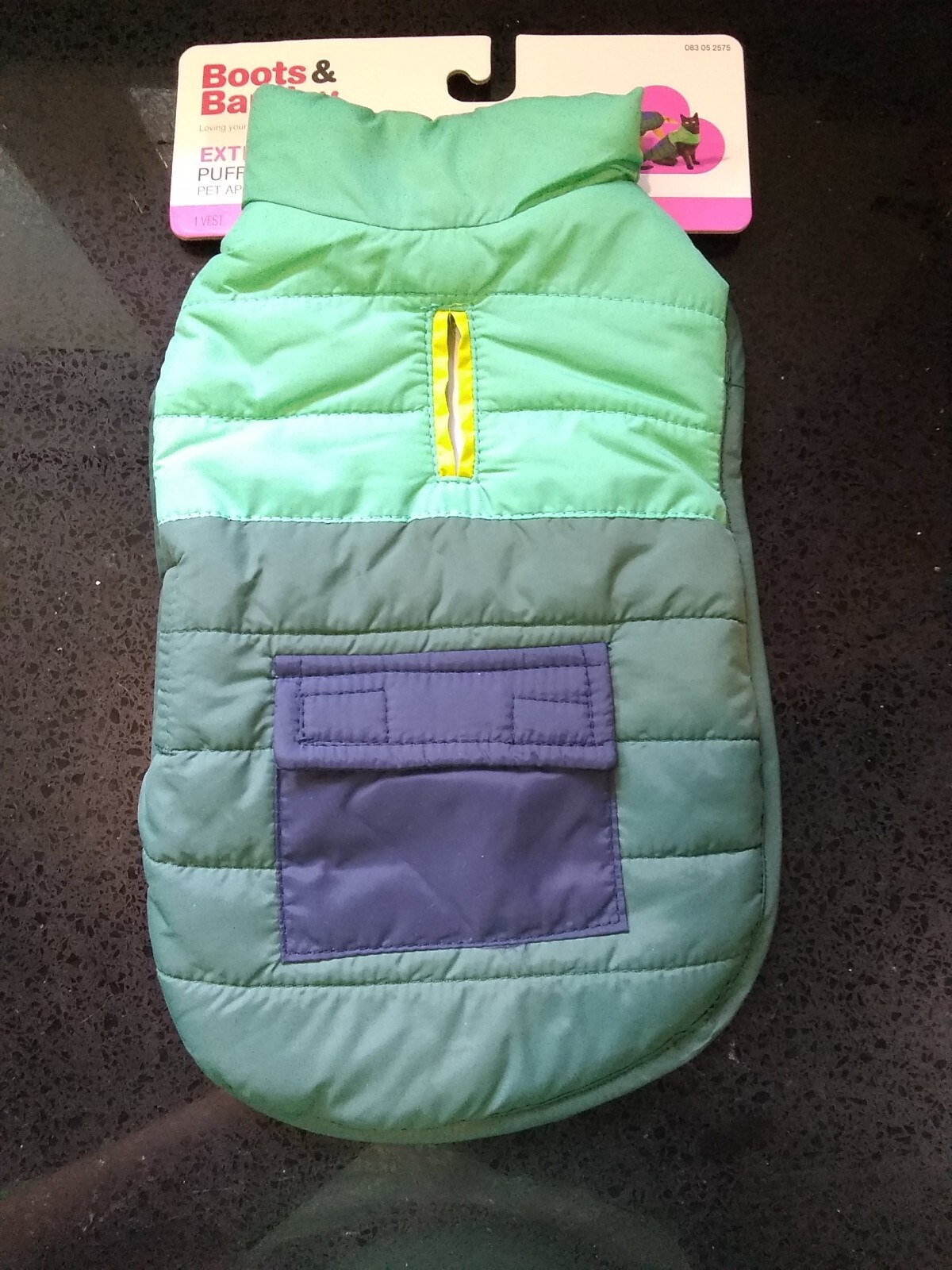 Color Block Option Dog Puffer XS Blue Green Boots & Barkley eBay