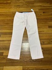 Vineyard Vines Mens Slim Fit Breaker Pants Sz 35x32 Pink Flat Front NWT $99