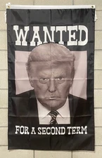 Donald Trump 2024 Mugshot Flag FREE SHIP Save America Republican USA Sign 3x5'