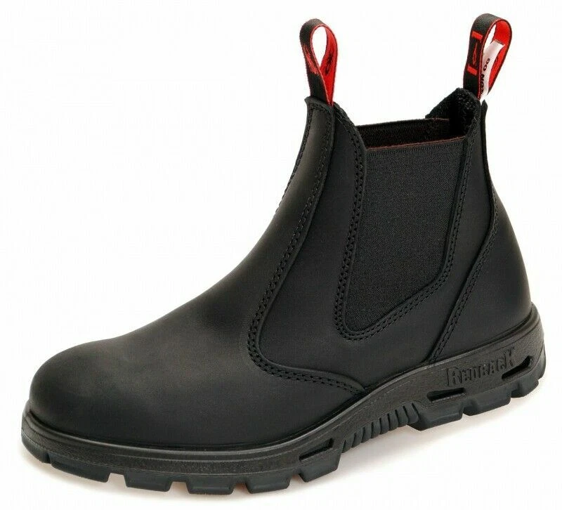 schwarz Redback schwarze LEDER STIEFEL BOOtS made AUSTRALIEN - Bild 2 von 4
