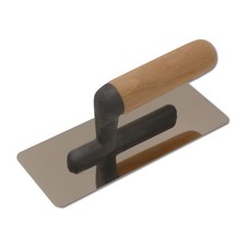 Glättkelle venezianisch 200x80mm DEWEPRO Glattkelle Glättekelle Edelstahl Kelle