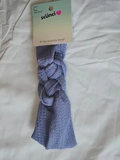 Scunci Blue Braided Stretch Headwrap New