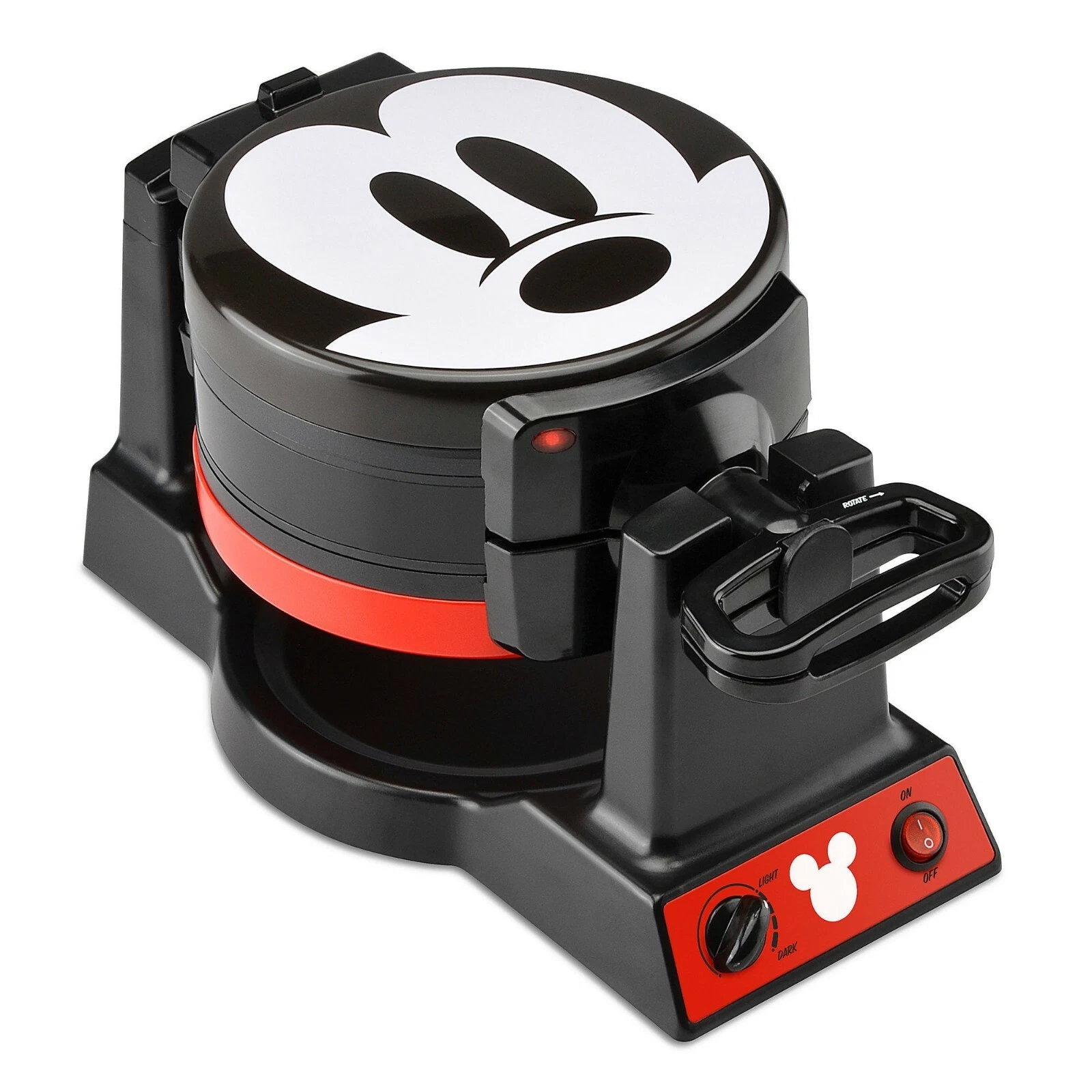 Disney Mickey Mouse 90th Anniversary Double Flip Waffle Maker * New in Box * Wow