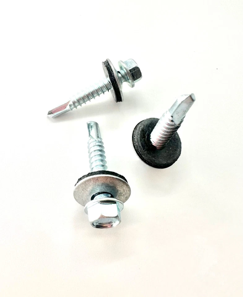 SELF DRILLING TEK SCREWS WITH EPDM SEALING WASHER ROOFING CLADDING SHEET SCREW - image 2 of 4