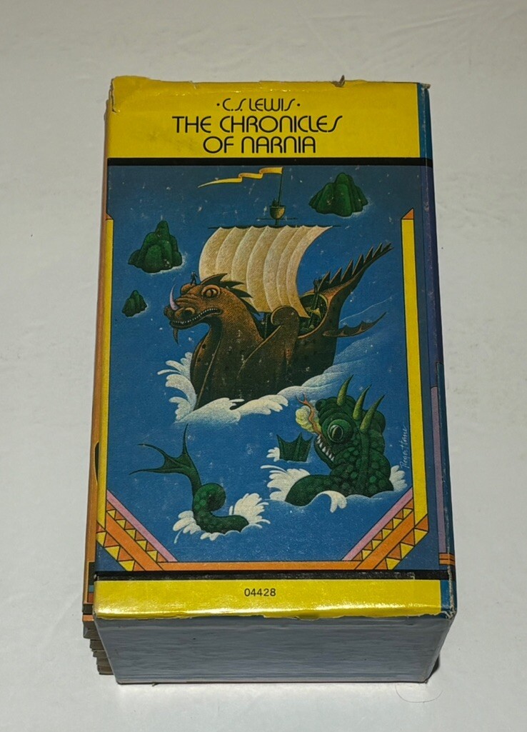 The Chronicles of Narnia Vintage Collier 1977 Box Set by C.S.