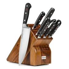 Wusthof Classic 9-Piece Knife Block Set | Acacia
